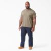 Dickies Men’s Heavyweight Henley(Desert Sand)