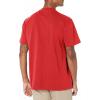 Dickies Men’s Heavyweight Henley(English Red)