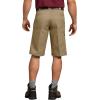 Dickies Men’s Relaxed Fit Multi-use Pocket Work Shorts, 13″(Khaki)