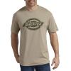 Dickies Men’s Short Sleeve Graphic Tee(Desert Sand)