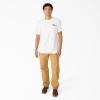 Dickies Men’s Short Sleeve Graphic Tee(Snow White)