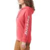 Dickies Women’s Dickies Women’s Heavyweight Wordmark Fleece Pullover(Tea Rose)