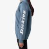 Dickies Women’s Water Repellent Sleeve Logo Hoodie(Coronet Blue)