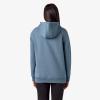 Dickies Women’s Water Repellent Sleeve Logo Hoodie(Coronet Blue)
