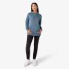 Dickies Women’s Water Repellent Sleeve Logo Hoodie(Coronet Blue)