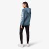 Dickies Women’s Water Repellent Sleeve Logo Hoodie(Coronet Blue)