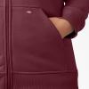 Dickies Women’s Women’s Plus Heavyweight Full-zip Hoodie(Burgundy Heather)