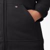 Dickies Women’s Women’s Plus Heavyweight Full-zip Hoodie(Knit Black)