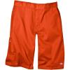 Dickies Men’s 13-Inch Loose Fit Multi-Pocket Work Short(Orange)