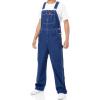 Dickies Men’s Bib Overall(Rinsed Indigo Blue)