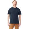 Dickies Men’s Heavyweight Henley(Dark Navy)