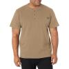 Dickies Men’s Heavyweight Henley(Desert Sand)