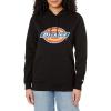Dickies Women’s Dickies Women’s Heavyweight Logo Fleece Pullover(Knit Black)