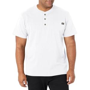 Dickies Men’s Heavyweight Henley(Ash Gray)