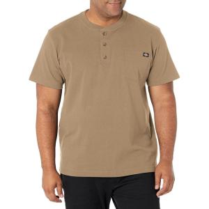 Dickies Men’s Heavyweight Henley(Desert Sand)