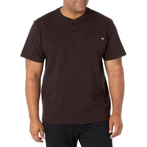 Dickies Men’s Heavyweight Henley(Royal Blue)