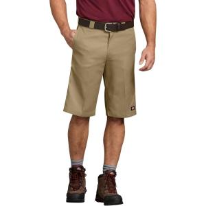 Dickies Men’s Relaxed Fit Multi-use Pocket Work Shorts, 13″(Khaki)