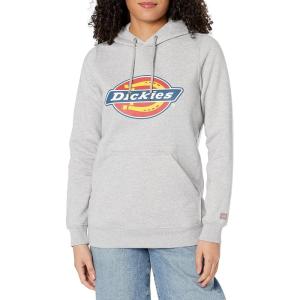 Dickies Women’s Dickies Women’s Heavyweight Logo Fleece Pullover(Heather Gray)