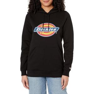 Dickies Women’s Dickies Women’s Heavyweight Logo Fleece Pullover(Knit Black)