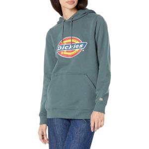 Dickies Women’s Dickies Women’s Heavyweight Logo Fleece Pullover(Lincoln Green)
