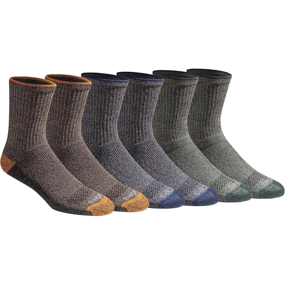 image:imageDickies Mens DriTech MidCrew Comfort Length Moisture Control Socks 6 12 PairsComfort Length Tipped 6 Pairs