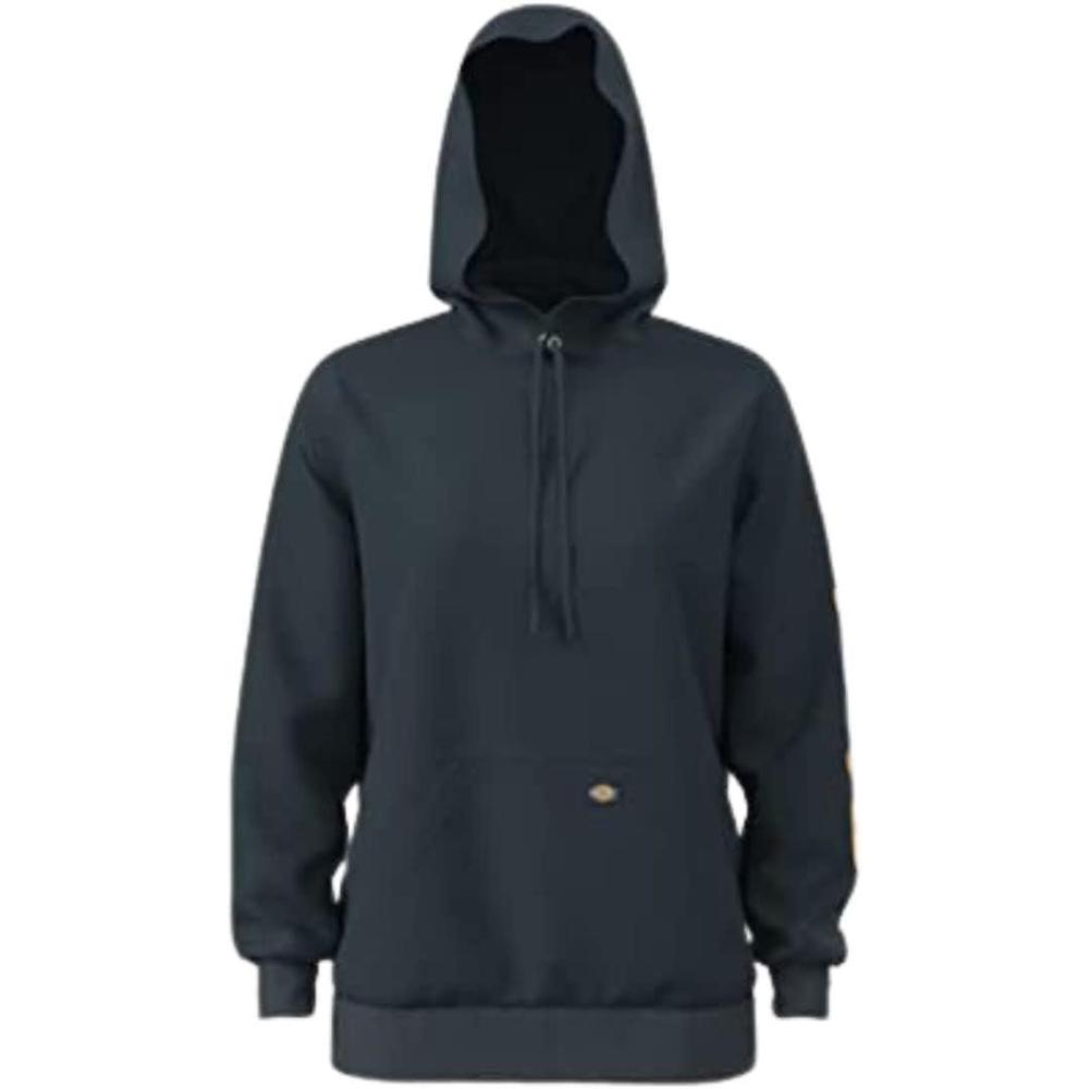 image:imageDickies womens Womens Plus Heavyweight Wordmark Fleece PulloverForest