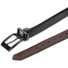 Dickies Boys’ Feather Edge Dress Reversible Belt(Black/Brown)