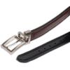 Dickies Boys’ Feather Edge Dress Reversible Belt(Brown/Black)