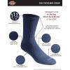 Dickies Men’s Dri-Tech Mid-Crew Comfort Length Moisture Control Socks (6, 12 Pairs)(Comfort Length Navy (6 Pairs))