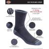 Dickies Men’s Dri-Tech Mid-Crew Comfort Length Moisture Control Socks (6, 12 Pairs)(Comfort Length Navy Marl Assorted (6 Pairs))