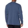 Dickies Mens Long Sleeve Regular Fit Logo Tee(Ata Midnight Blue)