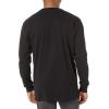 Dickies Mens Long Sleeve Regular Fit Logo Tee(Knit Black)