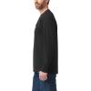 Dickies Mens Long Sleeve Regular Fit Logo Tee(Knit Black)