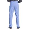 Dickies Retro Men Scrubs Pant Natural Rise Straight Leg DK055S, XS Short, Ciel Blue