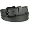 Dickies mens Genuine Leather Belt – Durable Casual Style, Regular & Big and Tall Sizes(Olive)