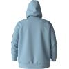 Dickies womens Women’s Plus Heavyweight Wordmark Fleece Pullover(Clear Blue)