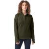 Dickies Women’s Duratech Maverick Half-snap Fleece(Moss Green)