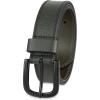 Dickies mens Genuine Leather Belt – Durable Casual Style, Regular & Big and Tall Sizes(Olive)