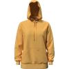 Dickies womens Women’s Plus Heavyweight Wordmark Fleece Pullover(Orange Glow)
