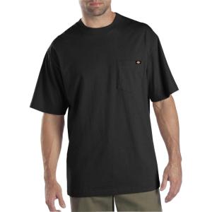 Dickies Men’s 2-Pack Short-Sleeve Pocket T-Shirts(Black)