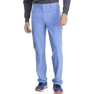 Dickies Retro Men Scrubs Pant Natural Rise Straight Leg DK055S, XS Short, Ciel Blue