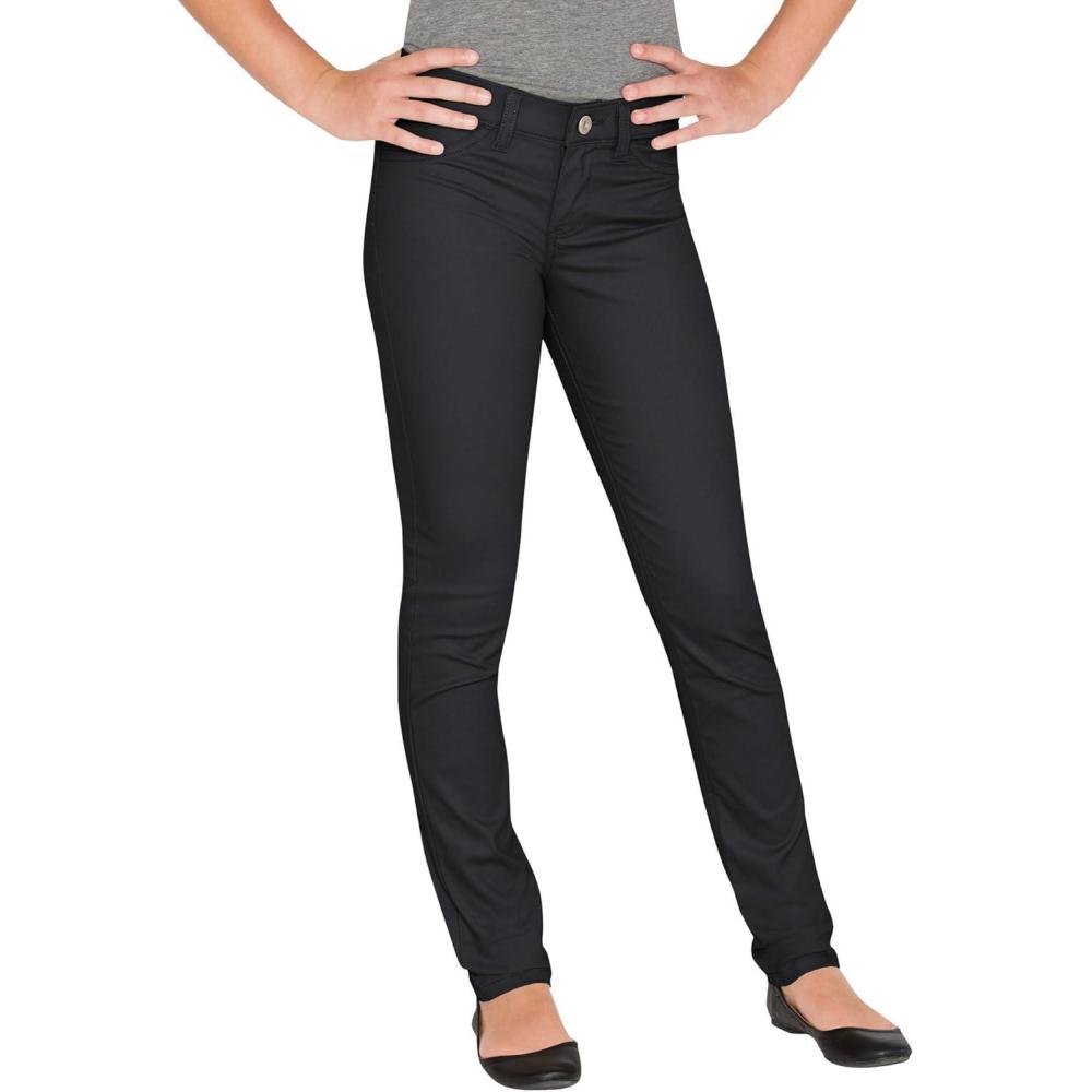 image:imageDickies girls Super Skinny Stretch PantRinsed Black